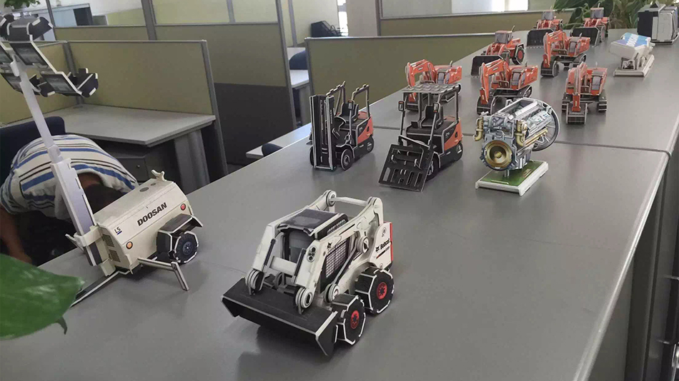 日本斗山機械-歐時家具辦公家具定制案例