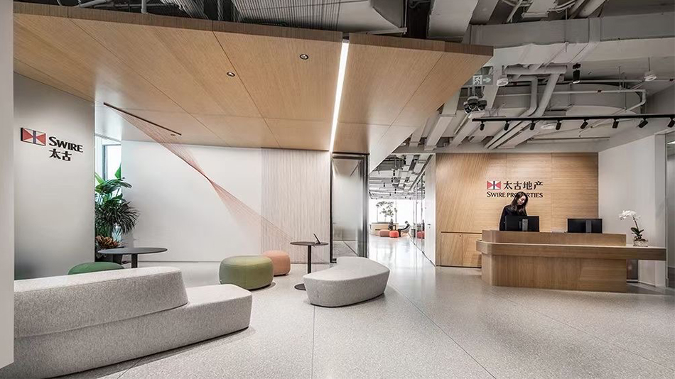 太古地產辦公樓項目-歐時家具辦公家具定制案例