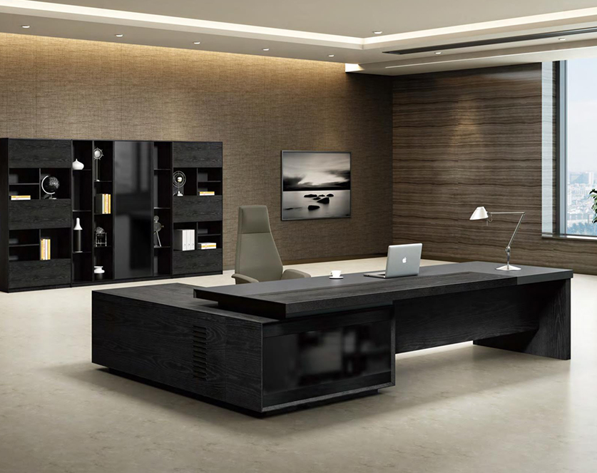 雷絲系列老板桌-歐時家具